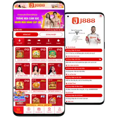 Trải nghiệm J888 Casino mọi lúc, mọi nơi với Tải App ứng dụng di động tiện lợi.